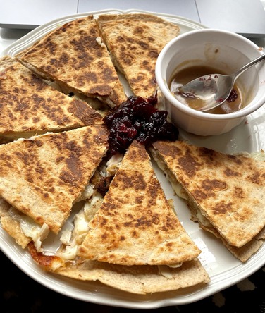 Thanksgiving quesadilla!