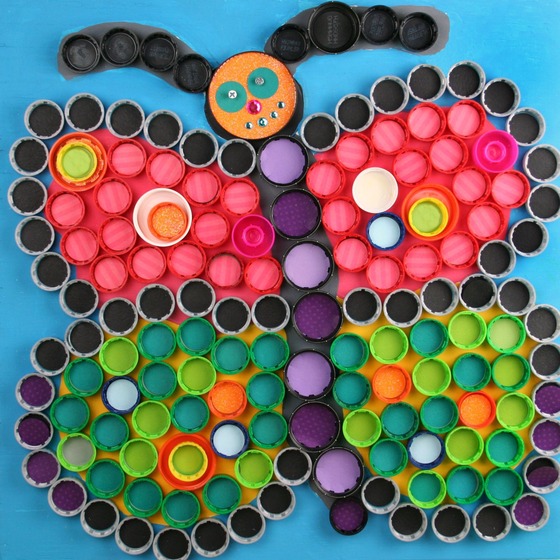 bottle cap art