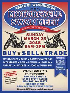 Abate of Washington Motorcycle Swap Meet