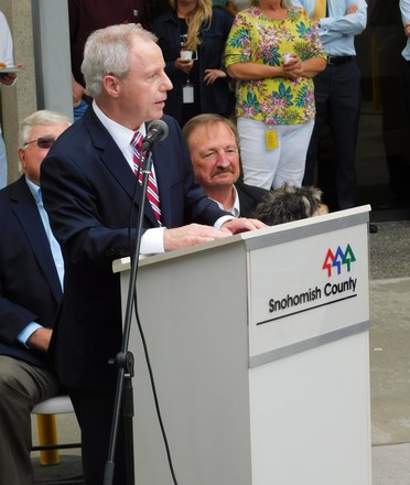 Chair Ryan speaking at Sievers Plaza Dedication
