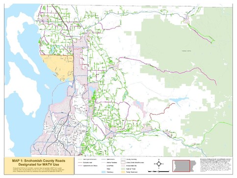 WATV Map of Snohomish County