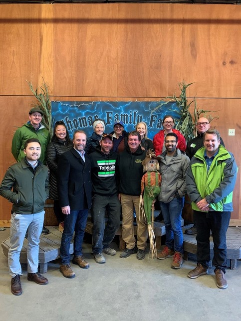 Photograph of People at Thomas Family Farms