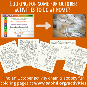 Healthy Halloween activities to do at home