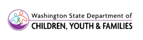 logo for Washington state Department of Children, Youth and Families (DCYF)
