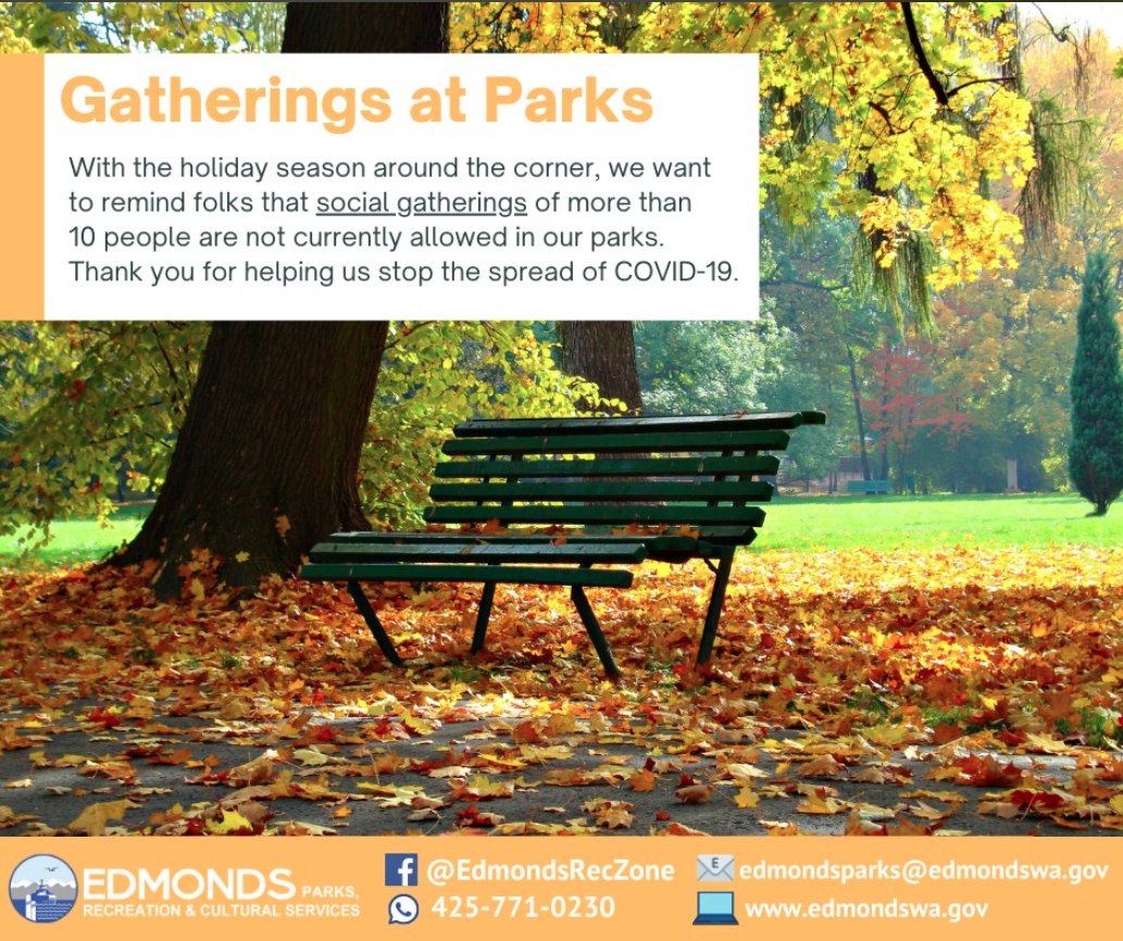 edmonds parks gatherings