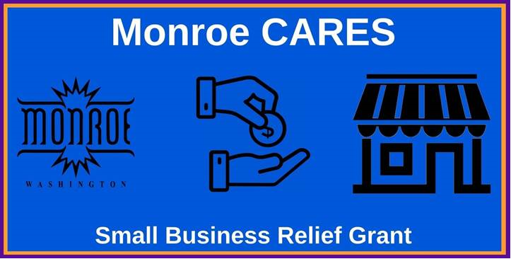 Monroe CARES logo