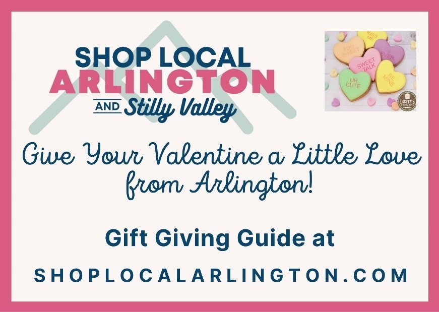 Shop local Arlington for Valentine's Day