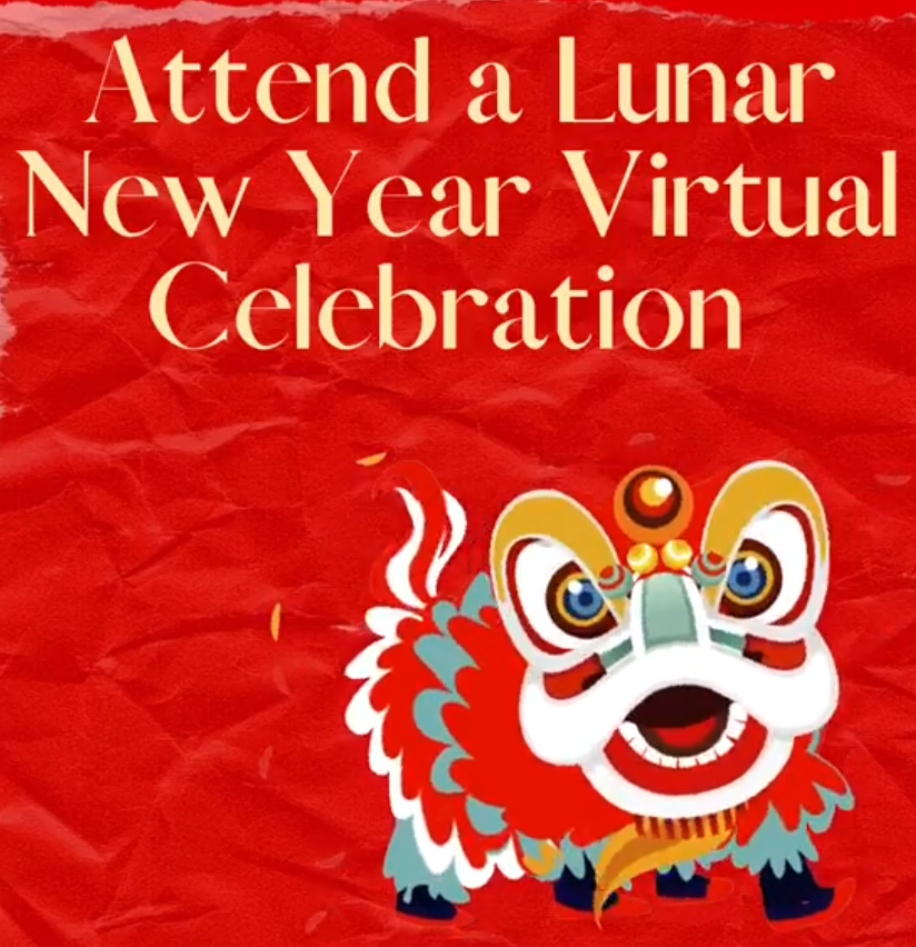 Screenshot of video on celebrating lunar new year safely