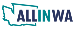Logo for All In WA