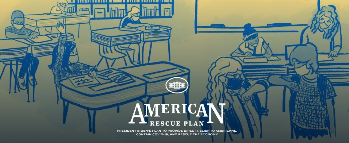 Header for American Rescue Plan from White House