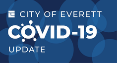 Everett COVID-19 update logo