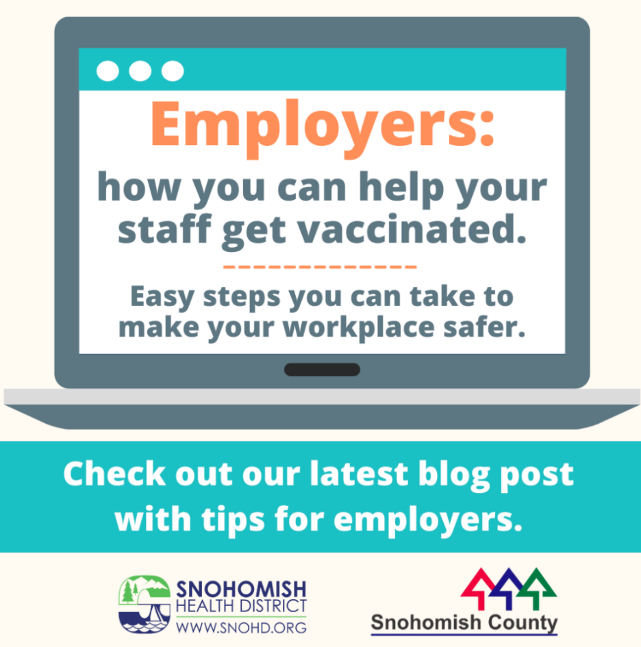 New blog post sharing how employers can help in vaccination efforts