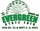 Evergreen State Fair logo 2021
