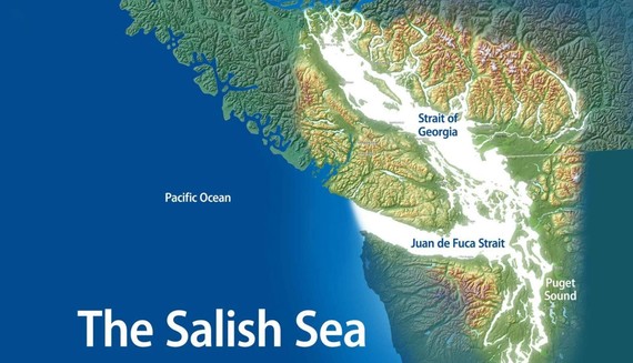 Salish Sea Map