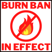 Burn ban in effect