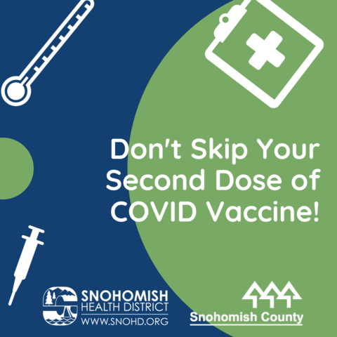 Screen grab: Don't skip second dose of COVID vaccine