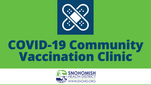COVID-19 Community Clinic graphic