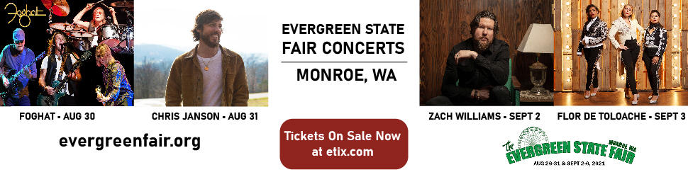2021 Evergreen State Fair Concert Series