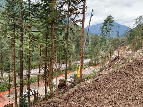 Photo of construction project at Index Galena Road