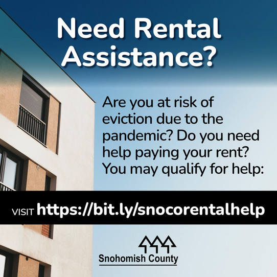 Snohomish County emergency rental assistance URL
