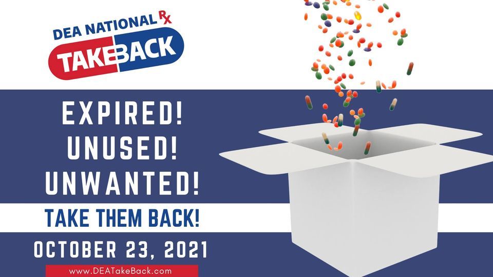 National drug take back day logo