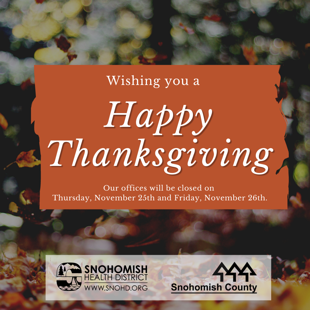 Offices are closed Thursday and Friday for the Thanksgiving holiday