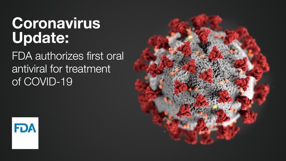 Notice from U.S. FDA on authorization for first at home treatment for COVID-19