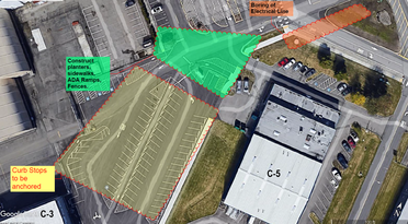 C-3 and C-5 parking lot improvement project 