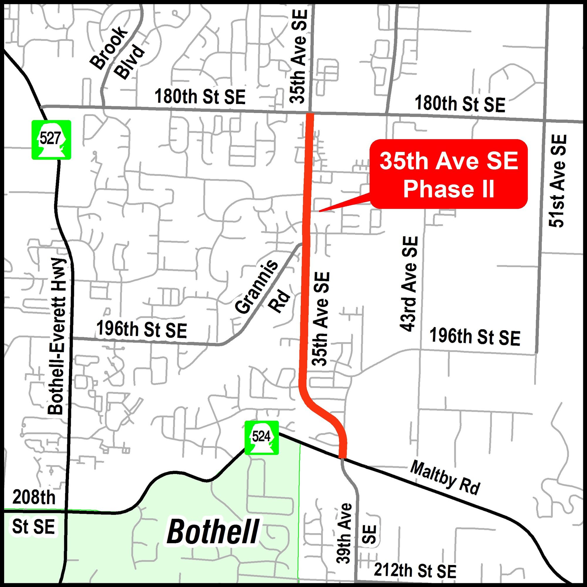 35th Ave SE – Phase II Corridor Improvements