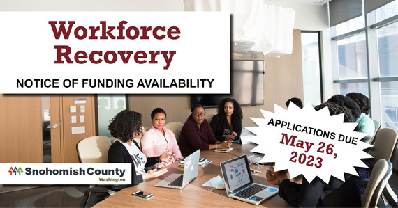 Workforce Recovery Notice of Funding Availability