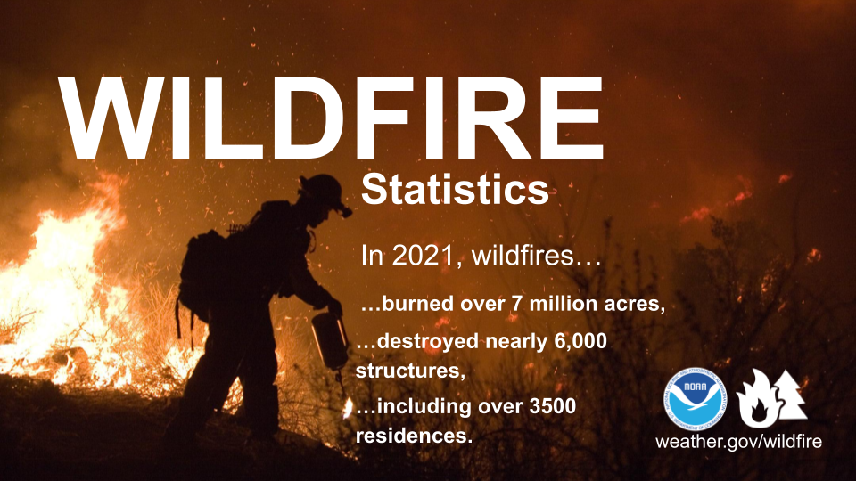 2022 wildfire statistics