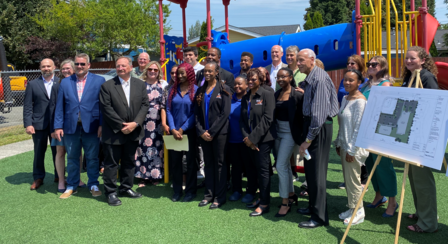 Group at announcement