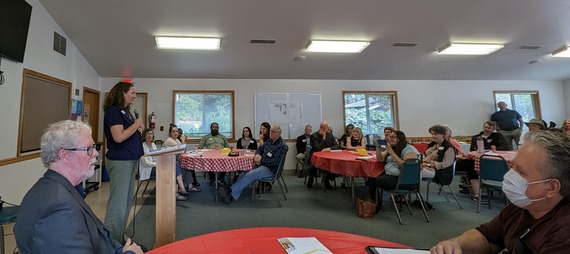 Speaking at Event