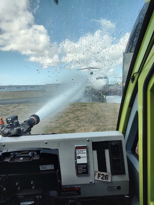 Fire Demo at Paine