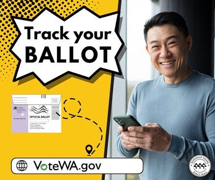 Track Your Ballot at VoteWA.gov
