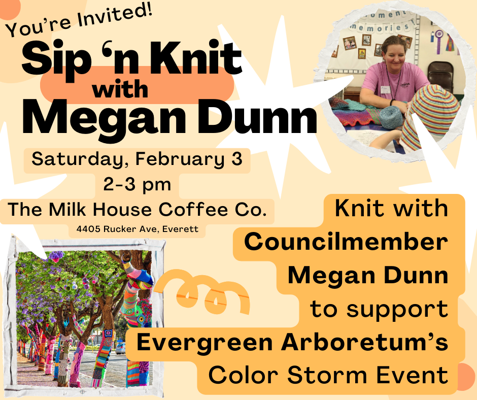 Sip 'n Knit Event Invite