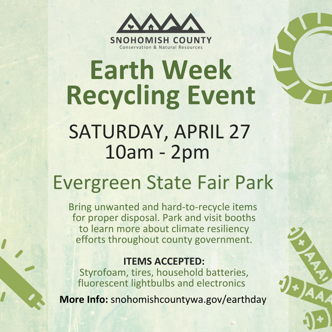 Earth Week Recycling Event