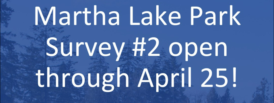 Martha Lake Survey