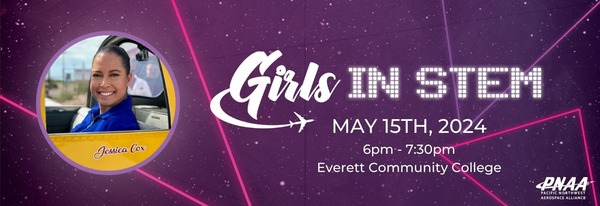 Girls in STEM advertisement for May 15, 2024