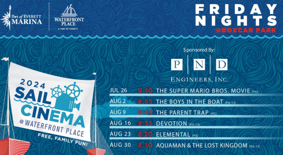 Port of Everett Sail In Cinema