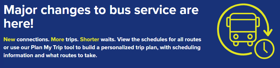 Community Transit Changes