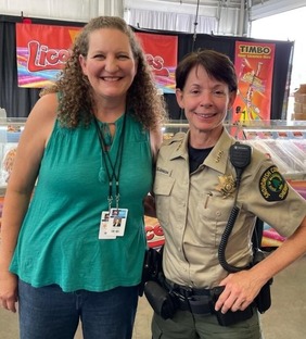 With Sheriff Johnson