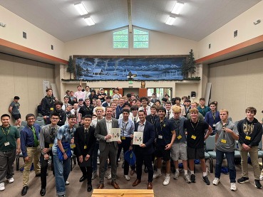 CM Mead and CM Nehring Attend Evergreen Boys State