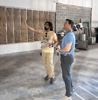 CM Mead Visits the Grandeur Banquet Site