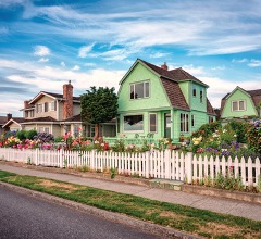 Cozy residential neighborhood