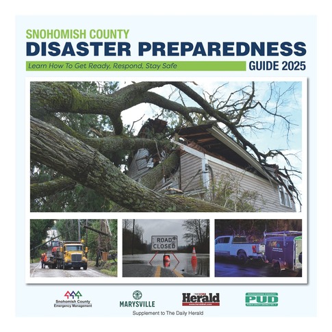 Image of the cover of the 2025 annual disaster preparedness guide