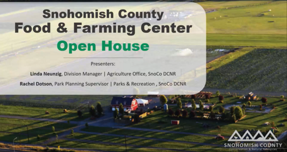 food and farming center presentation title slide