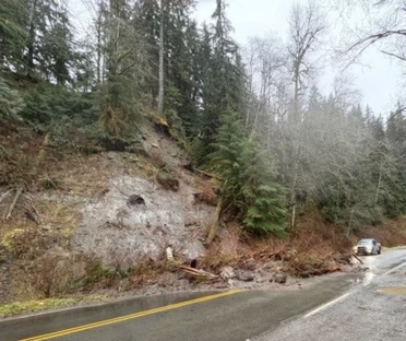 Mountain Loop Highway landslide.