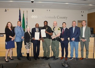 Snohomish County Council Recognizes Wally Webster II