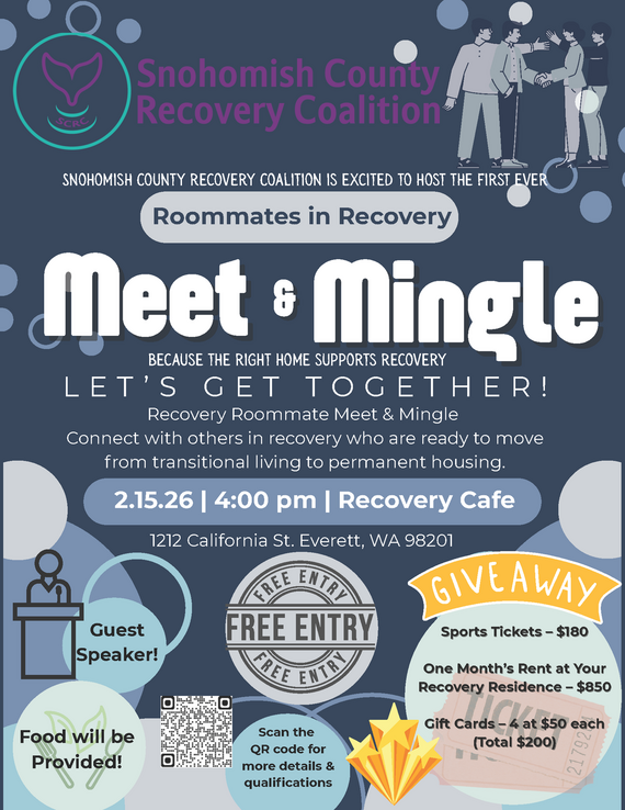 Meet and mingle flyer